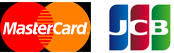 Логотипы платёжных систем Mastercard и JCB