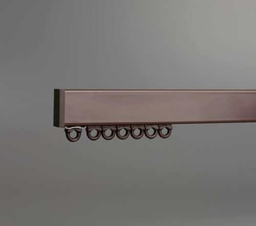 Профильный карниз в сборе 02Л-4 Цвет КОРИЧНЕВЫЙ