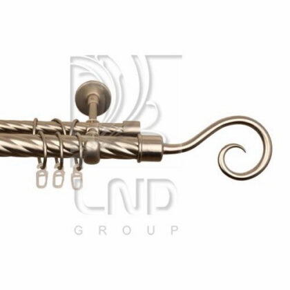 Карниз двухрядный витой Cassa de lux Спираль